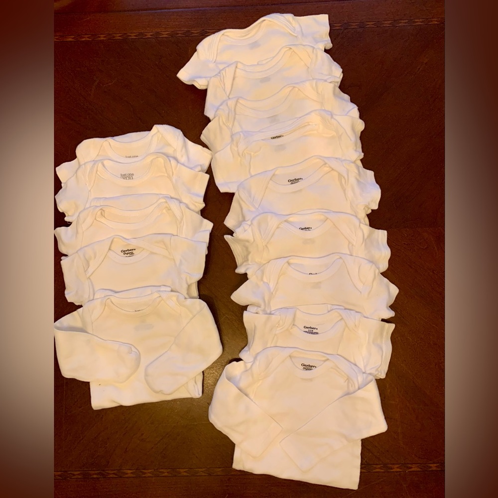 Newborn & 0-3 month onesies
